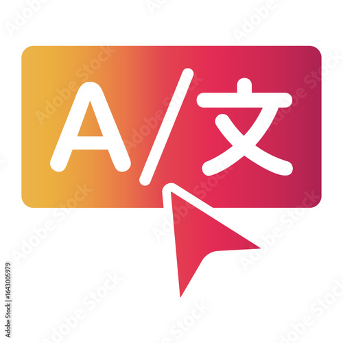 translater Gradient icon