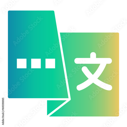 translater Gradient icon