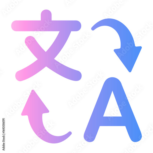 translater Gradient icon