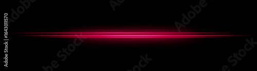 Speedline. Three parallel glowing beams with blurred transitions. Motion effect creates sense of acceleration and energy in symmetrical layout.