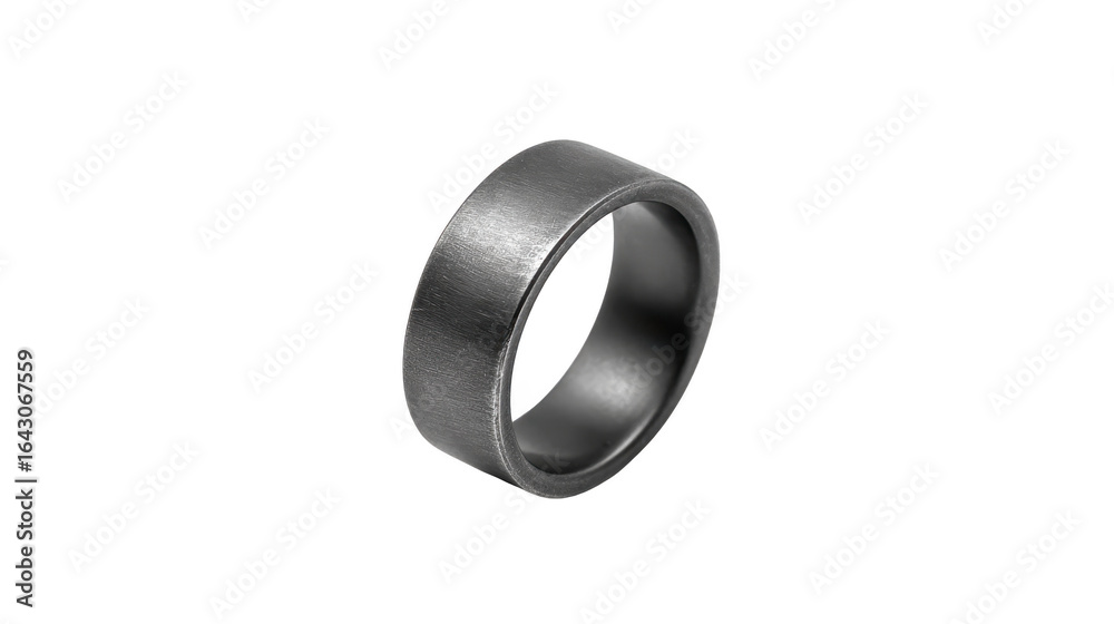 Sleek, modern ring with brushed metal finish, showcasing minimalist design. This stylish accessory is perfect for both casual and formal occasions, adding touch of elegance to any outfit Sleek, modern ring with brushed metal finish, showcasing minimalist design. This stylish accessory is perfect for both casual and formal occasions, adding touch of elegance to any outfit