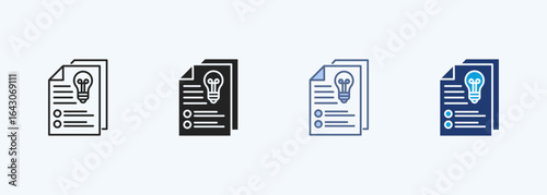 Brief Multiple Style Icon Collection