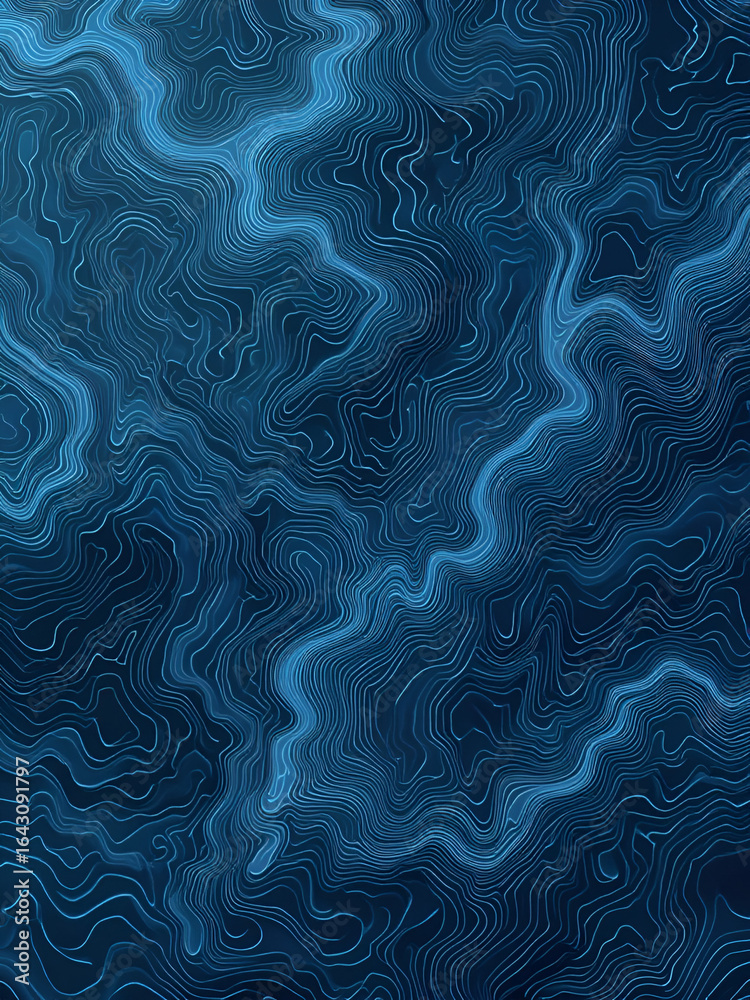 topographic line contour map background, Topographic map and landscape terrain texture grid, Abstract lines background. Contour maps. Vector illustration.