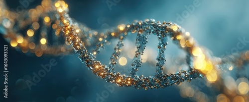 The Stunning Visualization of a DNA Helix in a Biochemical Context