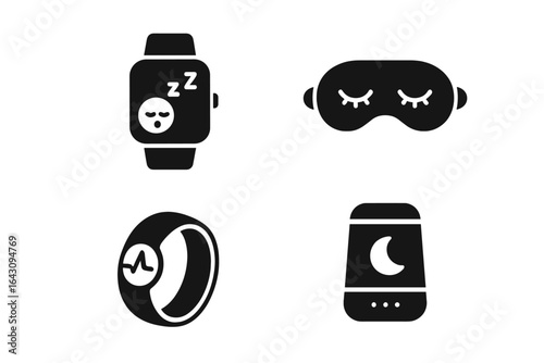 Smart sleep devices for enhancing rest and relaxation during nighttime routines
