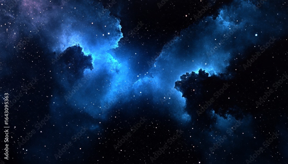 Fototapeta premium A Dreamlike Journey Through Cosmic Realms Exploring Celestial Wonders and Ethereal Nebulae