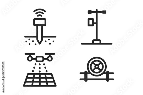 Innovative technology solutions for construction and surveying applications utilizing drones and sensors