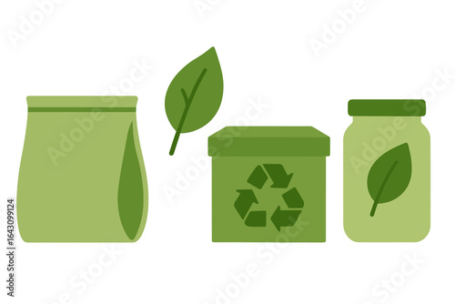 Green packaging options for sustainable living and recycling in eco-friendly practices