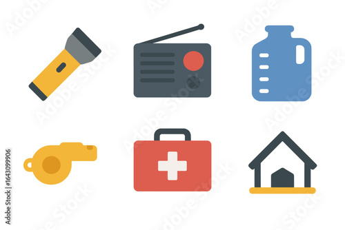 Essential items for emergency preparedness in a household setting