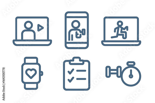 Tools for tracking fitness and health in the digital age with focus on wearable technology and online resources