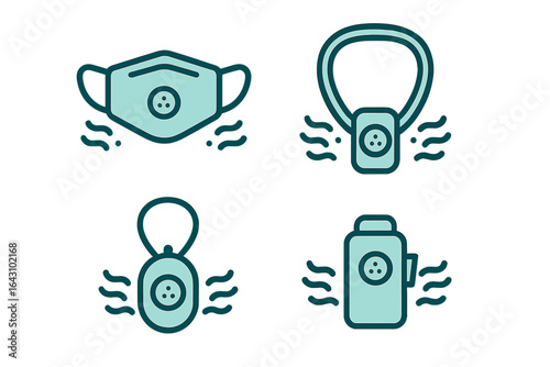 Innovative air purification devices for personal safety and improved breathing in various environments