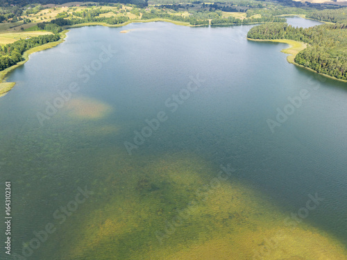 Fototapeta Naklejka Na Ścianę i Meble -  Jezioro Majcz Wielki, Mazury, Polska