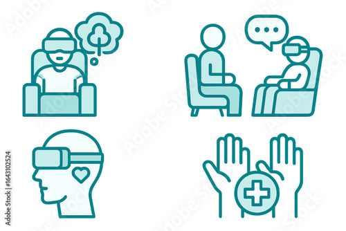 Exploring virtual reality therapy techniques to improve mental health and well-being during personal counseling sessions