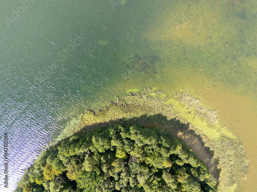 Fototapeta Naklejka Na Ścianę i Meble -  Jezioro Majcz Wielki, Mazury, Polska