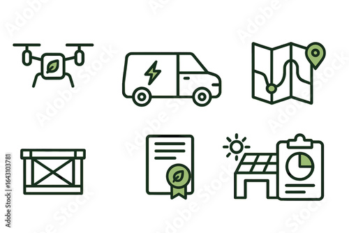 Innovative delivery and tracking solutions for sustainable practices in modern logistics
