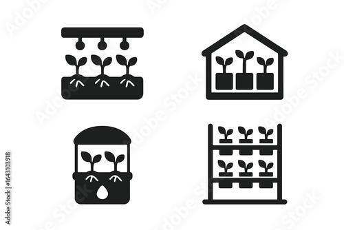 Plant growth strategies in indoor gardening using various techniques and setups for optimal cultivation
