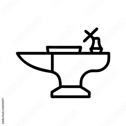 Anvil icon design.