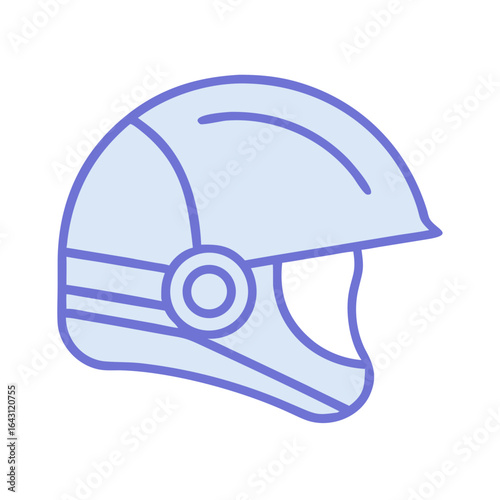 Helmet iconic design.