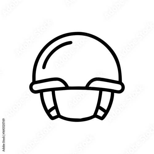 Helmet iconic design.