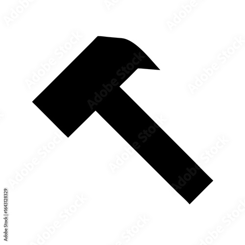 Shadowed tool silhouette icon design.