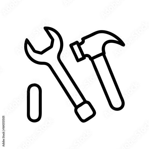 Tool icon set icon design.