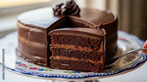 Delicious Chocolate Layer Cake: A Slice of Indulgence