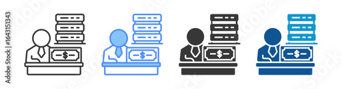 Client Icon Set Multiple Style Collection