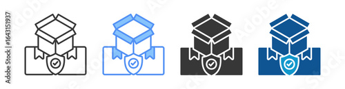 Product Icon Set Multiple Style Collection