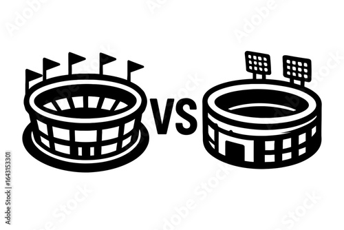 Sports Stadiums Comparison - Arena vs. Field Design