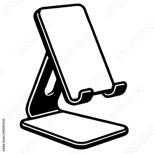 Modern Phone Stand - Hands-Free Device Holder