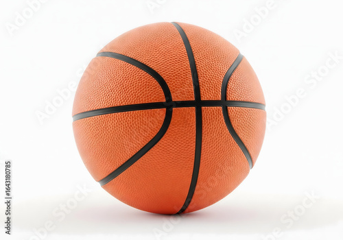 Wallpaper Mural classic orange basketball isolated on white background

 Torontodigital.ca