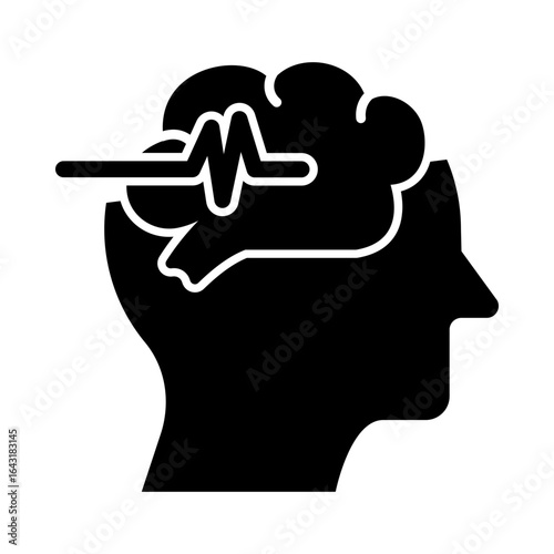 BRAIN MID Mental Health Awareness Concept