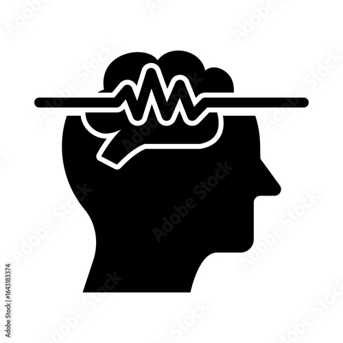 MIGRAINE Mental Health Awareness Concept