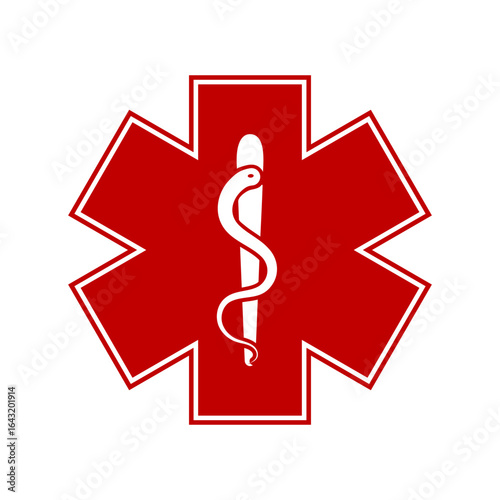 Medical Symbol of the Emergency