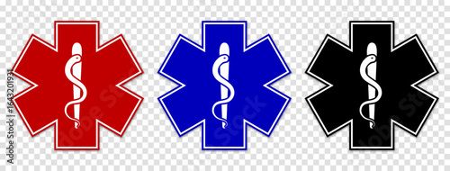 Medical star symbols