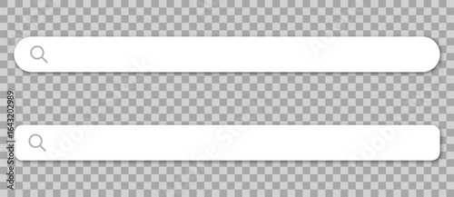 Set of search browser bar