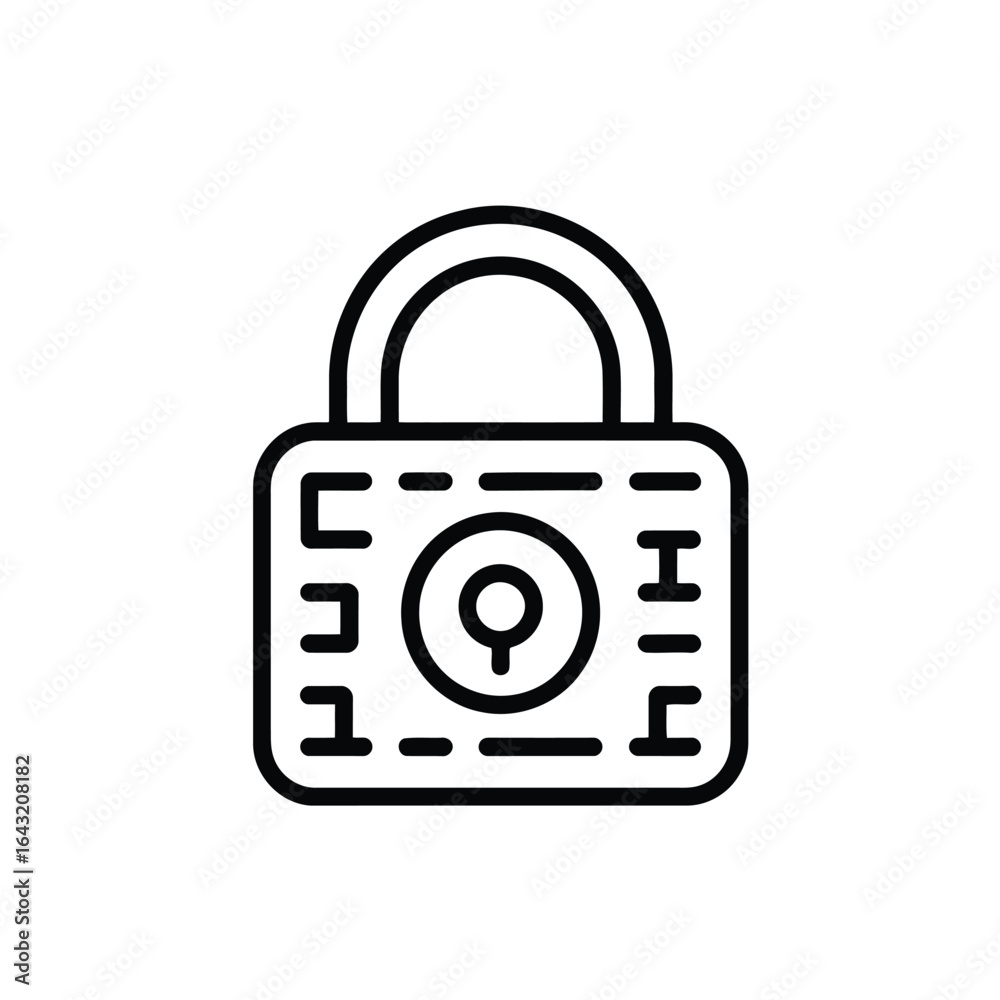 Secure Access Symbol The Importance of Password Protection and Online Security Best Practices Illustration Secure Access Symbol The Importance of Password Protection and Online Security Best Practices Illustration