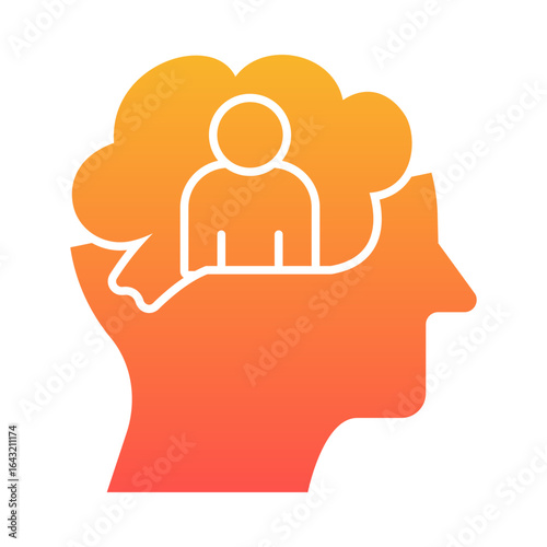 Schizophrenia Mental Health Awareness Concept