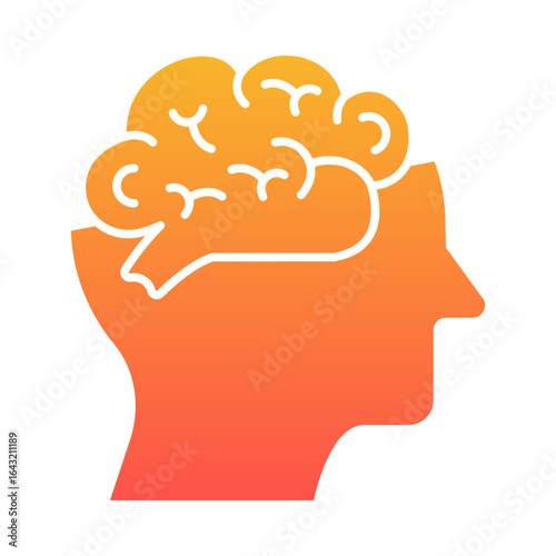THINKING PROCESS Mental Health Awareness Concept