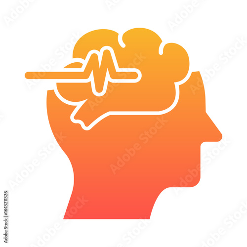 BRAIN MID Mental Health Awareness Concept