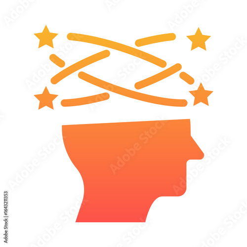 DIZZINESS Mental Health Awareness Concept