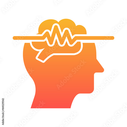 MIGRAINE Mental Health Awareness Concept