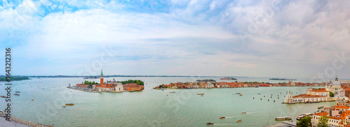 Photos Panoramic aerial view from the Bell Tower with Basilica di Santa Maria della Sal