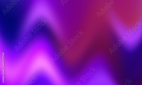 Abstract purple and blue wavy gradient background with soft light