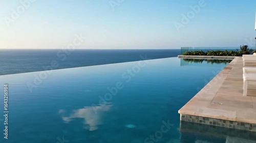 Wallpaper Mural Luxury Infinity Pool Overlooking Ocean Torontodigital.ca