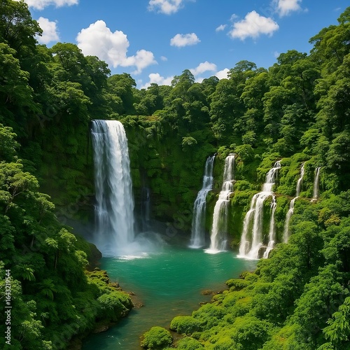 waterfall in the forest