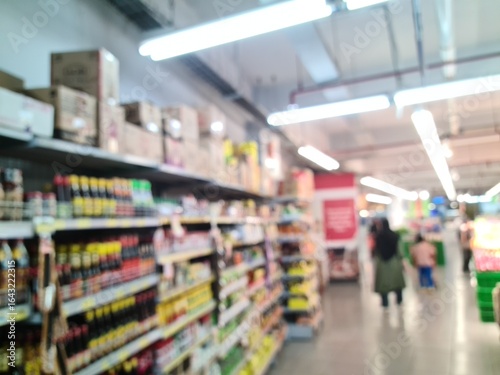 Wallpaper Mural defocused of minimarket Torontodigital.ca