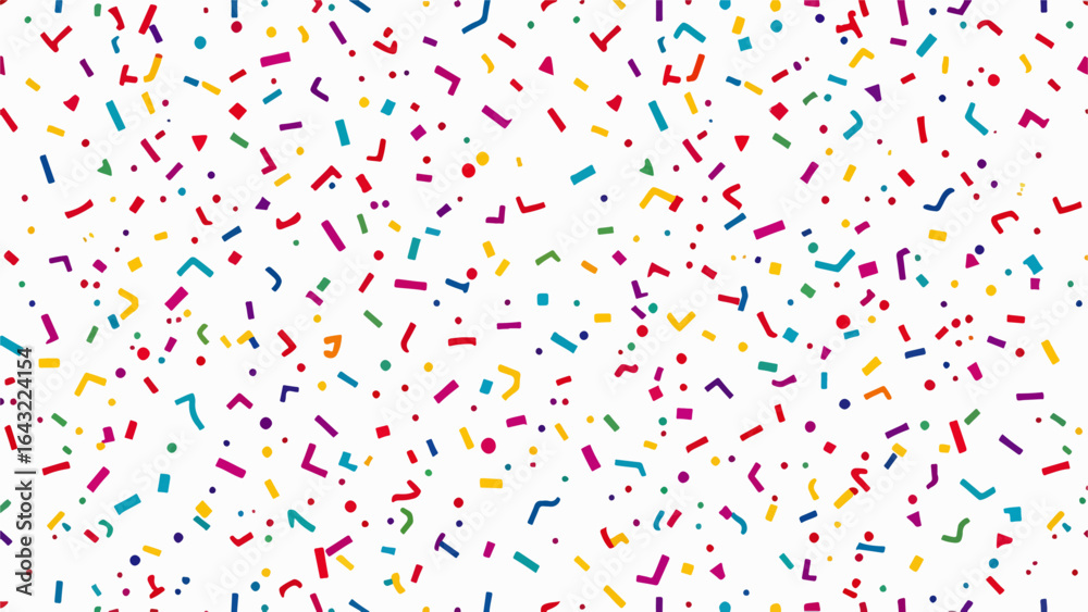 Obraz premium colorful confetti background