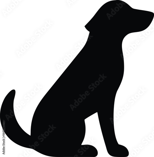 silhouette of a Dog