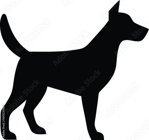 silhouette of a Dog